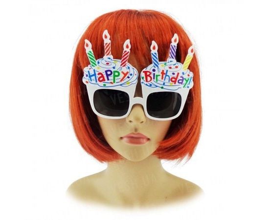 Товар распродан - Очки HAPPY BIRTHDAY - Карнавальные маски, фото 1