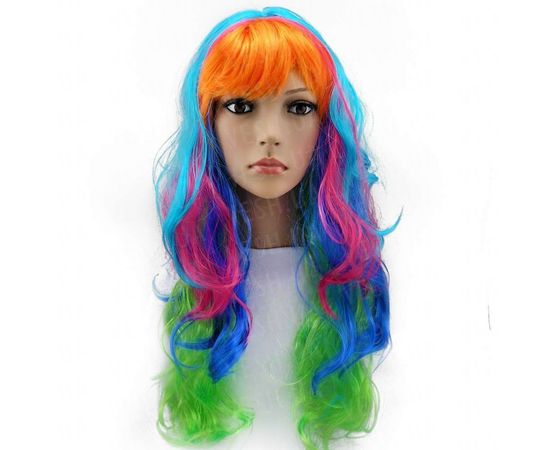 Товар распродан - Парик мега длинный 70 см радуга - Парики и шиньоны, фото 1 Товар распродан - Парик мега длинный 70 см радуга - Парики и шиньоны, фото 1