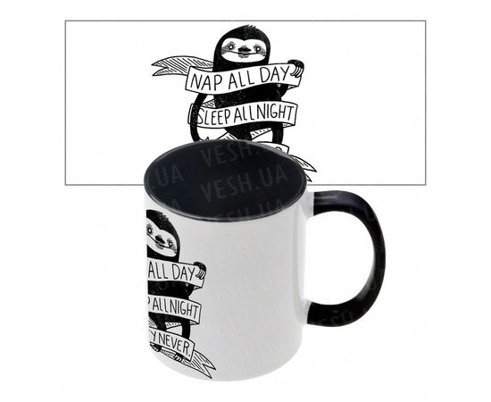 Товар распродан - Подарочная чашка Nap all day - Чашки, фото 1
