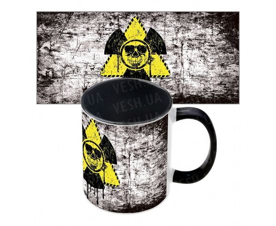 Товар распродан - Прикольная чашка Радиация - Чашки, фото 1