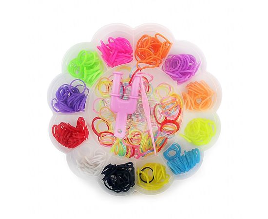Товар распродан - Резиночки для плетения Органайзер 500 шт Цветок - Резинки для плетения, фото 1 Товар распродан - Резиночки для плетения Органайзер 500 шт Цветок - Резинки для плетения, фото 1