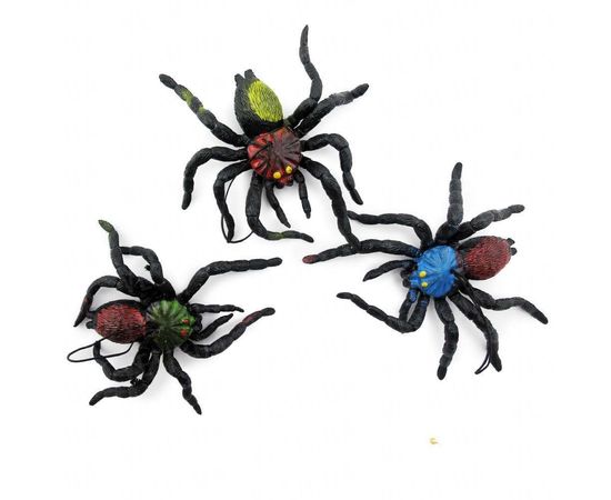 Товар распродан - Резиновый Паук 10 см - Игровые наборы, фото 1