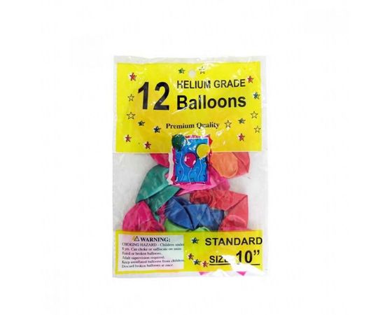 Товар распродан - Шары 10 металлик уп. 12 шт. - Шары воздушные, фото 1