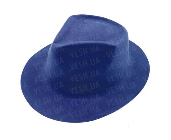 Товар распродан - Шляпа Мужская флок синяя - Карнавальные шляпы, фото 1