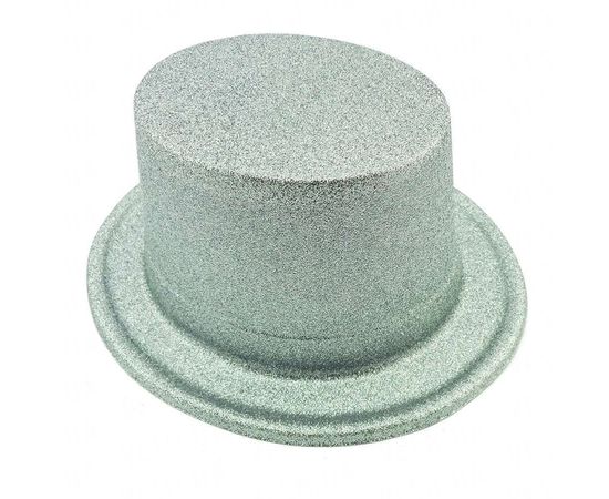 Товар распродан - Шляпа детская Цилиндр блестящая серебро - Карнавальные шляпы, фото 1 Товар распродан - Шляпа детская Цилиндр блестящая серебро - Карнавальные шляпы, фото 1