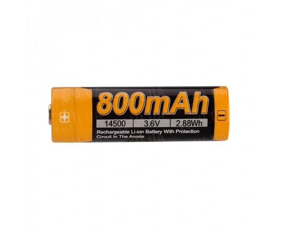 Аккумулятор 14500 Fenix ARB-L14 800mAh : -Элементы питания и ЗУ, фото 1 Аккумулятор 14500 Fenix ARB-L14 800mAh : -Элементы питания и ЗУ, фото 1