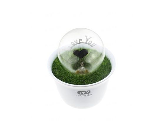 "Декоративный романтический светящийся электронный LED цветок в горшке ""I Love U""", фото 1 "Декоративный романтический светящийся электронный LED цветок в горшке ""I Love U""", фото 1