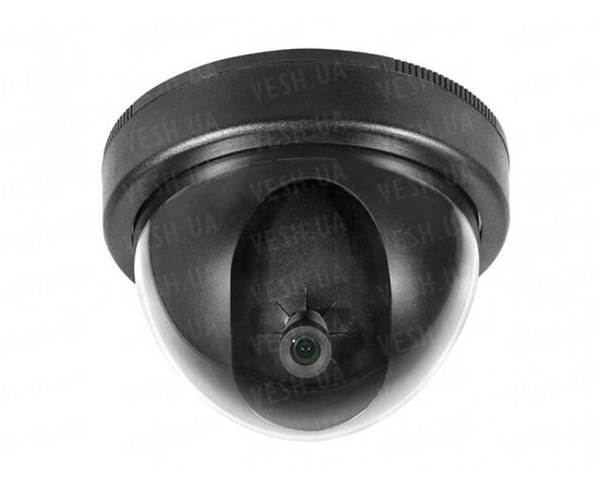 Внутрення купольная  CCTV цветная охранная камера видеонаблюдения 1/3 CMOS, 600TVL, 0,1 LUX  (модель LCDS), фото 1