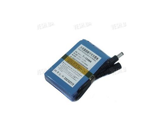 12V литий-полимерный перезаряжаемый аккумулятор 4800 mAh для автономного питания CCTV камер видеонаблюдения, фото 1 12V литий-полимерный перезаряжаемый аккумулятор 4800 mAh для автономного питания CCTV камер видеонаблюдения, фото 1