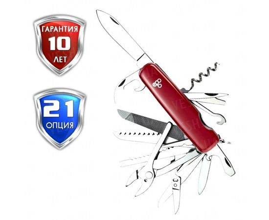 Нож Ego A01.16, красный : -Ножи EGO Tools, фото 1