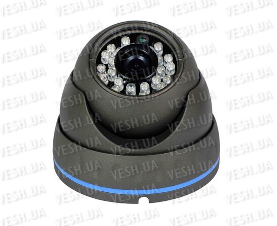 Наружная купольная CCTV цветная охранная камера видеонаблюдения 1/3&quot; COLOR SONY Super HAD, 540 TVL, 0 LUX, ИK до 20 метров (модель NIRE540), фото 1