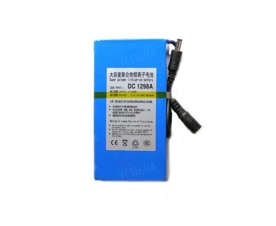 Оригинальный литий-ионный аккумулятор 12V с РЕАЛЬНОЙ ёмкостью 4400mAh, током разряда 3А и платой защиты от разряда и перезаряда (YABO-1204400), фото 1