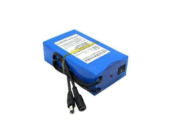 Оригинальный литий-ионный аккумулятор 12V с РЕАЛЬНОЙ ёмкостью 20000mAh, током разряда 3А и платой защиты от разряда и перезаряда (YABO-12020000), фото 1