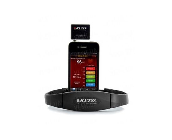 Беспроводный датчик сердечного ритма для Iphone 4S,5,5S  Ipad с бесплатной программой и дополнительными функциями (мод. HRM-2920), фото 1