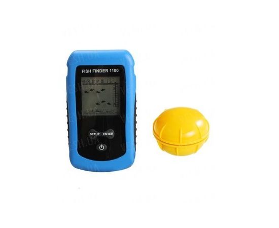 Портативный беспроводный эхолот со встроенной антенной FISH FINDER (мод. FF-1100), фото 1