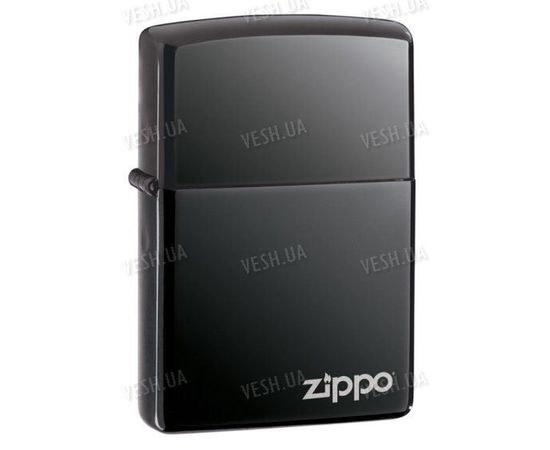 150ZL Зажигалка бензиновая ZIPPO BLACK ICE w/ZIPPO LOGO - Lasrerd, фото 1