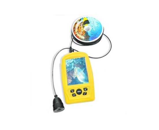 Подводная инспекционная камера Sharp для рыбалки с 20-ю метрами кабеля и 3.5&quot; влагозащитным монитором (мод. FF-3308-8), фото 1