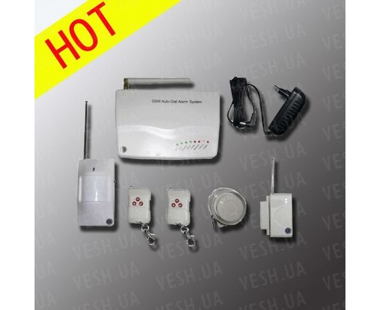 GSM сигнализация с поддержкой беспроводных датчиков и управлением с мобильного телефона (модель GSM-IP-602V2), фото 1 GSM сигнализация с поддержкой беспроводных датчиков и управлением с мобильного телефона (модель GSM-IP-602V2), фото 1