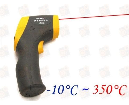 Лазерный инфракрасный термометр ИК -10С до +350С, фото 1