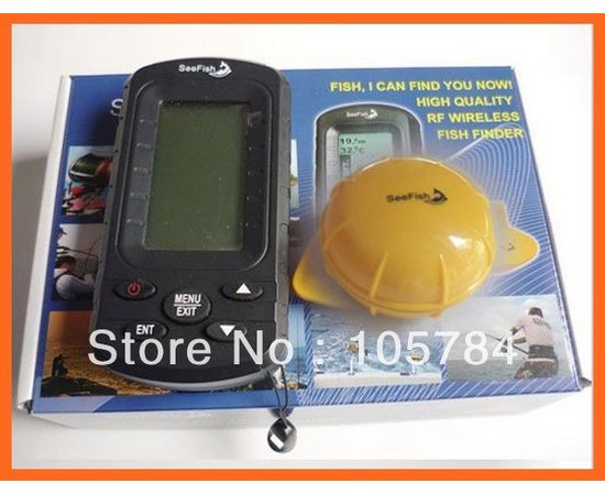 Портативный беспроводный сонар с экраном 3 дюймовый (эхолот, рыболокатор) для поиска рыбы (модель SeeFish VERIII) для рек и озер 40 метров, фото 1 Портативный беспроводный сонар с экраном 3 дюймовый (эхолот, рыболокатор) для поиска рыбы (модель SeeFish VERIII) для рек и озер 40 метров, фото 1
