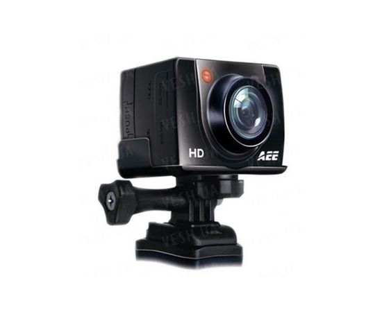 Профессиональный FULL HD 1080 P спортивный видеорегистратор (экшн камера) с LCD экраном и углом обзора 170 градусов (модель AEE Magicam SD20), фото 1