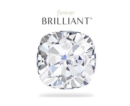 Муассанит Charles &amp; Colvard FOREVER BRILLIANT кушон огранка, фото 1