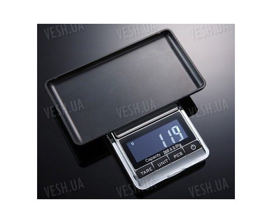 Весы портативные цифровые ювелирные 200г x 0.01г, фото 1