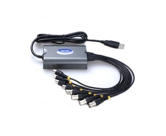 Первый RealTime 4-х канальный USB видеорегистратор с записью в D1 разрешении 100 к/c, 2 аудио входа и поддержкой Windows 7 для компьютеров и ноутбуков (модель QQ DVR 4VD1), фото 1 Первый RealTime 4-х канальный USB видеорегистратор с записью в D1 разрешении 100 к/c, 2 аудио входа и поддержкой Windows 7 для компьютеров и ноутбуков (модель QQ DVR 4VD1), фото 1
