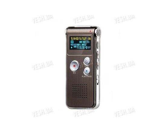 Профессиональный цифровой диктофон с 2 Gb памяти, MP3 плеером, LCD монитором и возможностью записи с телефонной линии (модель VR-0028), фото 1