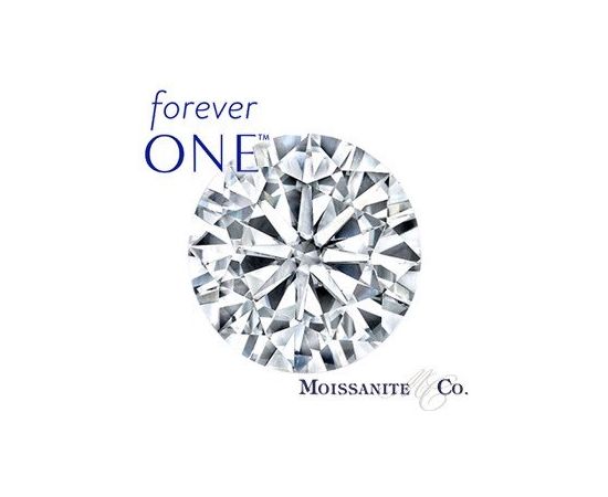 Муассанит Charles & Colvard FOREVER ONE бриллиантовая огранка, фото 1 Муассанит Charles & Colvard FOREVER ONE бриллиантовая огранка, фото 1