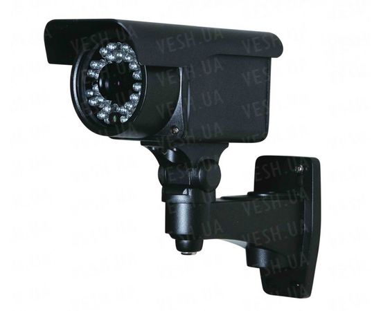 Уличная влагозащитная CCTV цветная охранная камера видеонаблюдения 1/3&quot;COLOR SONY, 500TVL, 0 LUX, ИК до 25 метров (модель LIE30), фото 1