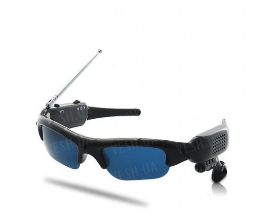 2 х солнцезащитные очки со встроенной рацией с радиусом действия до 500 метров и возможностью одновременной работы до 8 человек (мод. SWT-500), фото 1