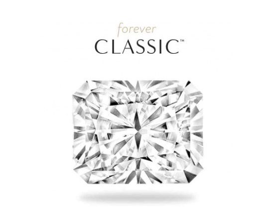 Муассанит Charles &amp; Colvard FOREVER CLASSIC изумрудная огранка, фото 1