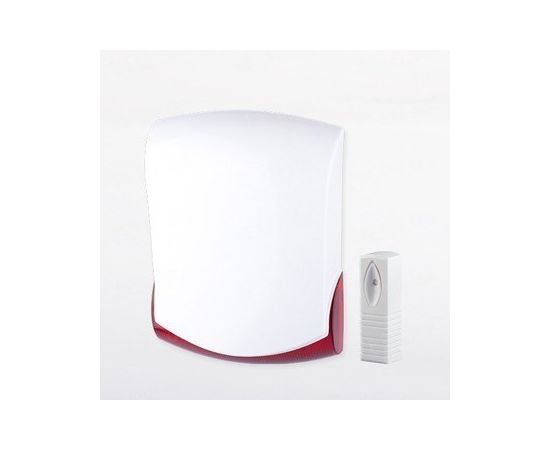 Беспроводная уличная светозвуковая сирена Ajax WS-201, фото 1