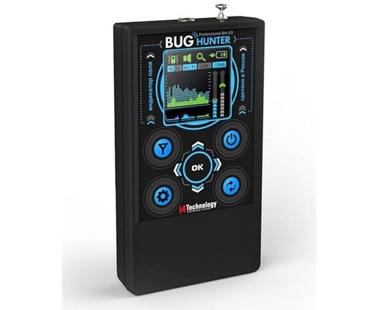 Профессиональный детектор жучков и камер "BugHunter Professional BH-03", фото 1 Профессиональный детектор жучков и камер "BugHunter Professional BH-03", фото 1