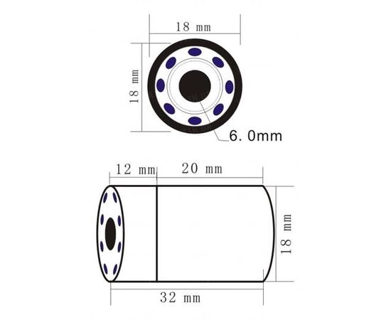 Профессиональная проводная МИНИ камера 520 TVL, угол обзора 90 градусов с невидимой ИК подсветкой до 5 метров (мод. MCV8-IR940), фото 5