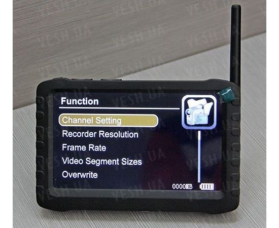Беспроводной портативный монитор 5" c детектором движения (8 каналов) 2.4Ghz HD DVR, фото 14 Беспроводной портативный монитор 5" c детектором движения (8 каналов) 2.4Ghz HD DVR, фото 14