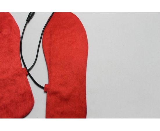 USB стельки с подогревом 39-44 размер (красные), фото 2