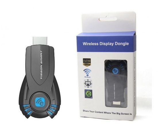 Радиоудлинитель HDMI для ноутбука - комплект USB передатчик с WiFi для трансляции HD видео 1080p на расстояние до 10 метров (мод. VSMART DISPLAY), фото 2 Радиоудлинитель HDMI для ноутбука - комплект USB передатчик с WiFi для трансляции HD видео 1080p на расстояние до 10 метров (мод. VSMART DISPLAY), фото 2