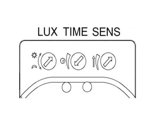 Микроволновый сенсор движения для включения выключения света 220V/AC-240V/AC, фото 3