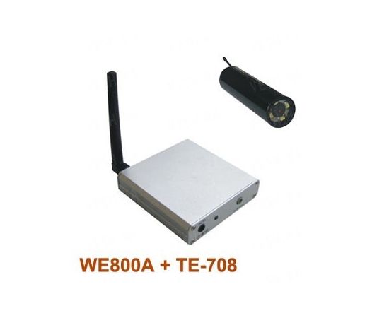 Комплект из беспроводной инспекционной камеры WE800A на 2.4 Ghz + приёмник видеосигнала (на выбор), дальностью до 250 метров (модель CRP-800 kit), фото 6 Комплект из беспроводной инспекционной камеры WE800A на 2.4 Ghz + приёмник видеосигнала (на выбор), дальностью до 250 метров (модель CRP-800 kit), фото 6
