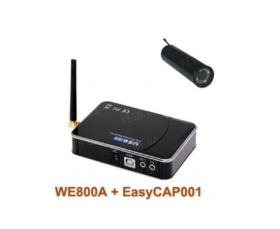 Комплект из беспроводной инспекционной камеры WE800A на 2.4 Ghz + приёмник видеосигнала (на выбор), дальностью до 250 метров (модель CRP-800 kit), фото 4 Комплект из беспроводной инспекционной камеры WE800A на 2.4 Ghz + приёмник видеосигнала (на выбор), дальностью до 250 метров (модель CRP-800 kit), фото 4