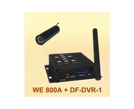 Комплект из беспроводной инспекционной камеры WE800A на 2.4 Ghz + приёмник видеосигнала (на выбор), дальностью до 250 метров (модель CRP-800 kit), фото 2 Комплект из беспроводной инспекционной камеры WE800A на 2.4 Ghz + приёмник видеосигнала (на выбор), дальностью до 250 метров (модель CRP-800 kit), фото 2