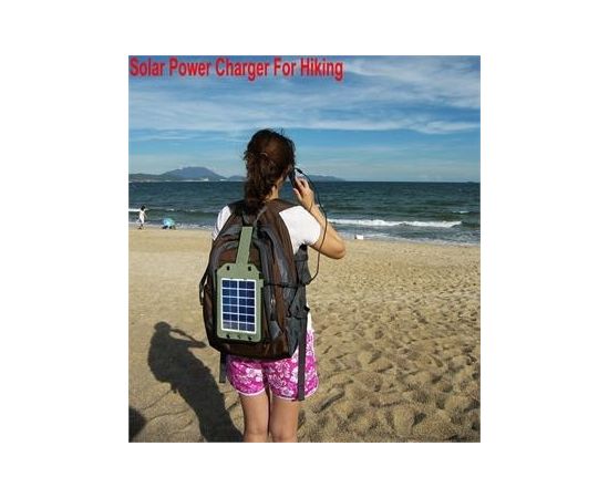 Солнечная 5Вт портативная панель USB для iPhone/iPad, фото 6 Солнечная 5Вт портативная панель USB для iPhone/iPad, фото 6