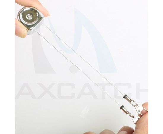 Брелок-ретрактор с карбоновой нитью, фото 2