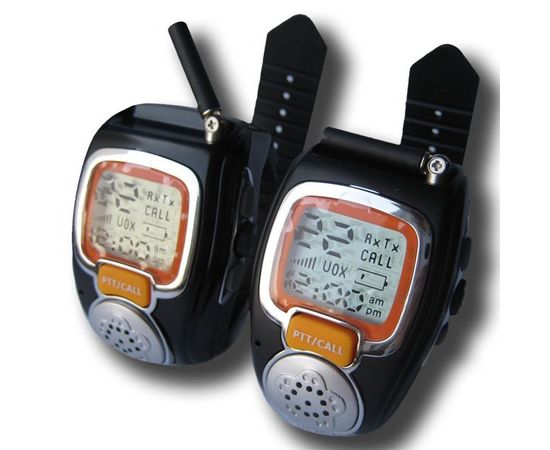 Комплект из 2-х раций Walkie Talkie в виде часов дальностью связи до 2500 метров и временем работы в режиме разговора - до 12 часов (модель RD-019), фото 2