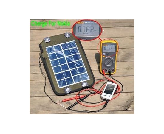 Солнечная 5Вт портативная панель USB для iPhone/iPad, фото 10 Солнечная 5Вт портативная панель USB для iPhone/iPad, фото 10