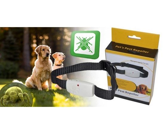 Ультразвуковой отпугиватель клещей и блох &quot;Антиклещ-М&quot; на ошейник собаки, фото 3