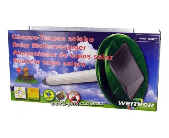 Ультразвуковой отпугиватель кротов и др. земляных вредителей &quot;ВК-0677&quot;, фото 2