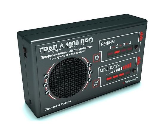 Профессиональный отпугиватель грызунов и насекомых &quot;ГРАД А-1000 ПРО&quot;, фото 4